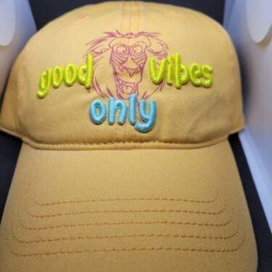 NWT Disney Parks Good Vibes Only Hat with Rafiki